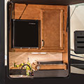 2016 KZ RV Durango 2500 D318RLT Fifth Wheel Exterior Kitchen Stove Down