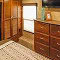 2016 KZ RV Durango 2500 D349BHQ Fifth Wheel Bedroom Cabinets