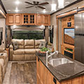 2016 KZ RV Durango Gold G366FBT Fifth Wheel Living Room