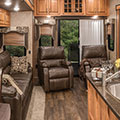 2016 KZ RV Durango Gold G382MBQ Fifth Wheel Living Room