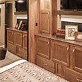 2016 KZ RV Durango Gold G382MBQ Fifth Wheel Bedroom Cabinets