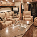 2016 KZ RV Durango Gold G382MBQ Fifth Wheel Theater Seating