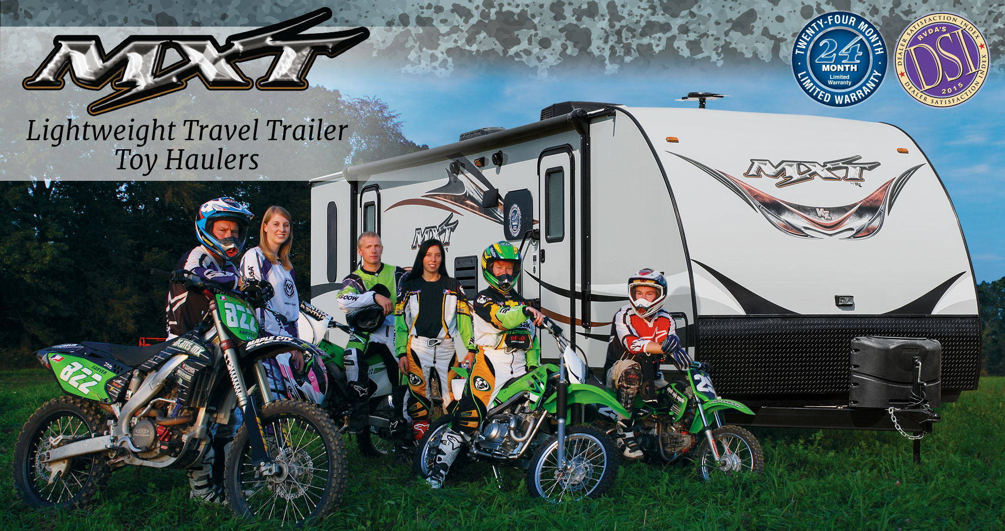 KZ RV MXT Lightweight Travel Trailer Toy Haulers Introduction