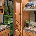 2016 KZ RV Spree Connect C231BHS Travel Trailer Closet