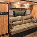 2016 KZ RV Spree Connect C260RKS Travel Trailer Sofa