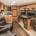 2016 KZ RV Spree Connect C321RKS Travel Trailer Living Room