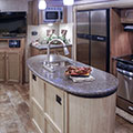 2016 KZ RV Spree 304RL Travel Trailer Kitchen