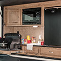 2016 KZ RV Spree 329IK Travel Trailer Outside Kitchen