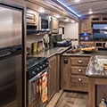 2016 KZ RV Spree 337RES Travel Trailer Kitchen Cabinets