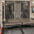 2016 KZ RV Venom V4013TK Fifth Wheel Toy Hauler Cargo Area Dinette Down