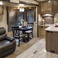 2017 KZ RV Durango Gold G353RKT Fifth Wheel Dinette