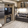 2017 KZ RV Durango Gold G353RKT Fifth Wheel Entertainment Center