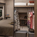 2017 KZ RV Durango Gold G370RLT Fifth Wheel Bedroom Closet