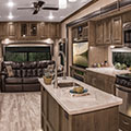 2017 KZ RV Durango Gold G370RLT Fifth Wheel Living Room