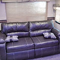 2017 KZ RV Spree S323RK Travel Trailer Sofa