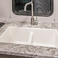 2018 KZ RV Connect Lite C201QB Travel Trailer Kitchen Sink