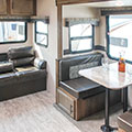 2018 KZ RV Connect C241RLK Travel Trailer Dinette in Seal Decor