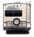 2018 KZ RV Connect C241RLK Travel Trailer Exterior Rear Profile