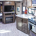 2018 KZ RV Connect C312BHK Travel Trailer Entertainment Center