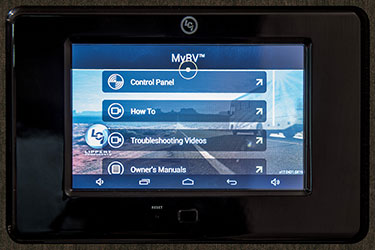 Durango 1500 MyRV Control Panel