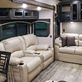 2018 KZ RV Durango 1500 D256RKT Fifth Wheel Theater Seating