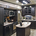 2018 KZ RV Durango 2500 D325RLT Fifth Wheel Kitchen in Travertine Decor