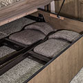 2018 KZ RV Durango Gold G353RKT Fifth Wheel Bed Storage