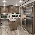 2018 KZ RV Durango Gold G353RKT Fifth Wheel Kitchen