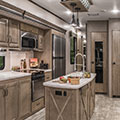 2018 KZ RV Durango Gold G384RLT Fifth Wheel Kitchen