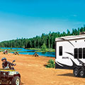 2018 KZ RV Sidewinder 3517DK Fifth Wheel Toy Hauler with ATVs