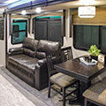 2018 KZ RV Spree S302FKF Travel Trailer Sofa