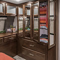 2018 KZ RV Spree S333RLF Travel Trailer Wardrobe