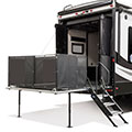 2018 KZ RV Venom V4111TK Fifth Wheel Toy Hauler Exterior Patio