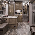 2018 KZ RV Venom V4111TK Fifth Wheel Toy Hauler Kitchen