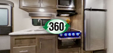 2019 KZ RV Connect SE C231RBKSE Travel Trailer Interior 360