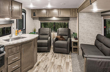 2019 KZ RV Connect SE C271RLSE Travel Trailer Kitchen