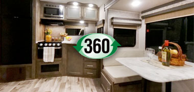 2019 KZ RV Connect C261RKK Travel Trailer Interior 360