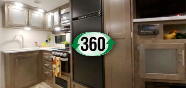 2019 KZ RV Connect C291RL Travel Trailer Interior 360