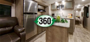 2019 KZ RV Connect C303RL Travel Trailer Interior 360