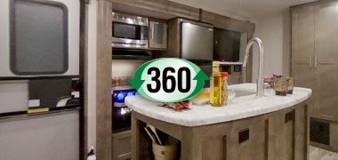 2019 KZ RV Connect C332BHK Travel Trailer Interior 360