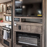 2019 KZ RV Connect C261RL Travel Trailer Entertainment Center