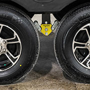 2019 KZ RV Connect C313RK Travel Trailer Exterior Wheels