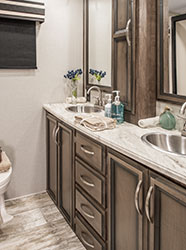 2019 KZ RV Durango D333RLT Fifth Wheel Bathroom