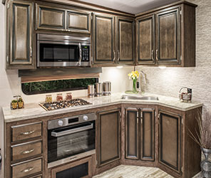 2019 KZ RV Durango D342FLQ Fifth Wheel Kitchen