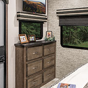 2019 KZ RV Durango D342FLQ Fifth Wheel Bedroom Dresser