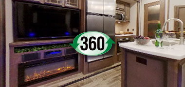 2019 KZ RV Durango Gold G366FBT Fifth Wheel Interior 360