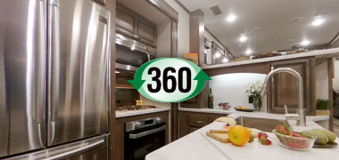 2019 KZ RV Durango Gold G385FLF Fifth Wheel Interior 360