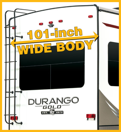 2019 KZ RV Durango Gold Fifth Wheels 101-Inch Wide Body