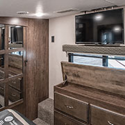 2019 KZ RV Durango Gold G356RLT Fifth Wheel Bedroom Wardrobe