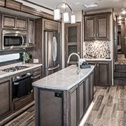 2019 KZ RV Durango Gold G356RLT Fifth Wheel Kitchen